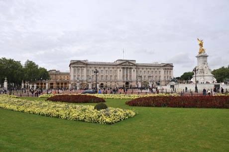Buckingham Palace in London